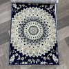 Classic Turkish patterned carpet Saif V421A navy