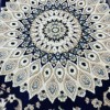 Classic Turkish patterned carpet Saif V421A navy