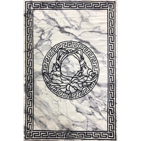 New Turkish May Bach carpets Versace white and black