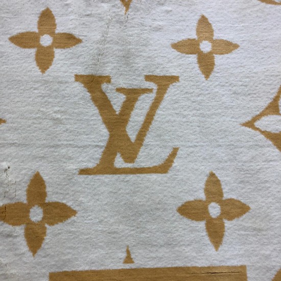 New May Bach Turkish Carpet Louis Vuitton White and Gold