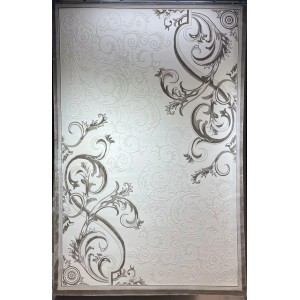 Turkish rugs designer alnukhba 06167C beige size 100*200