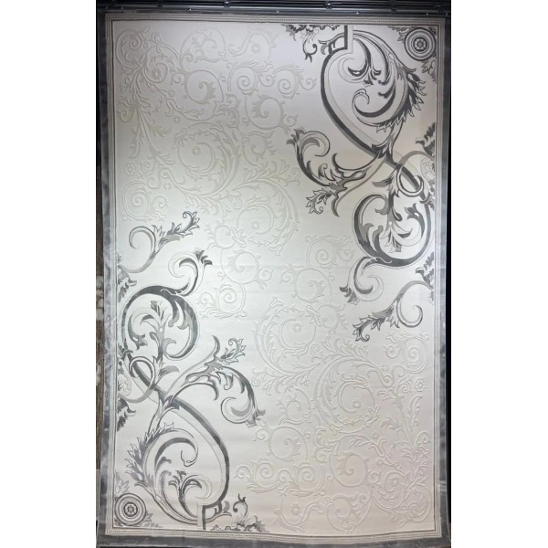 Turkish rugs designer alnukhba 06167C gray size 200*300