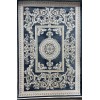 Turkish rug with French pattern Paris 32125B blue size 50*80