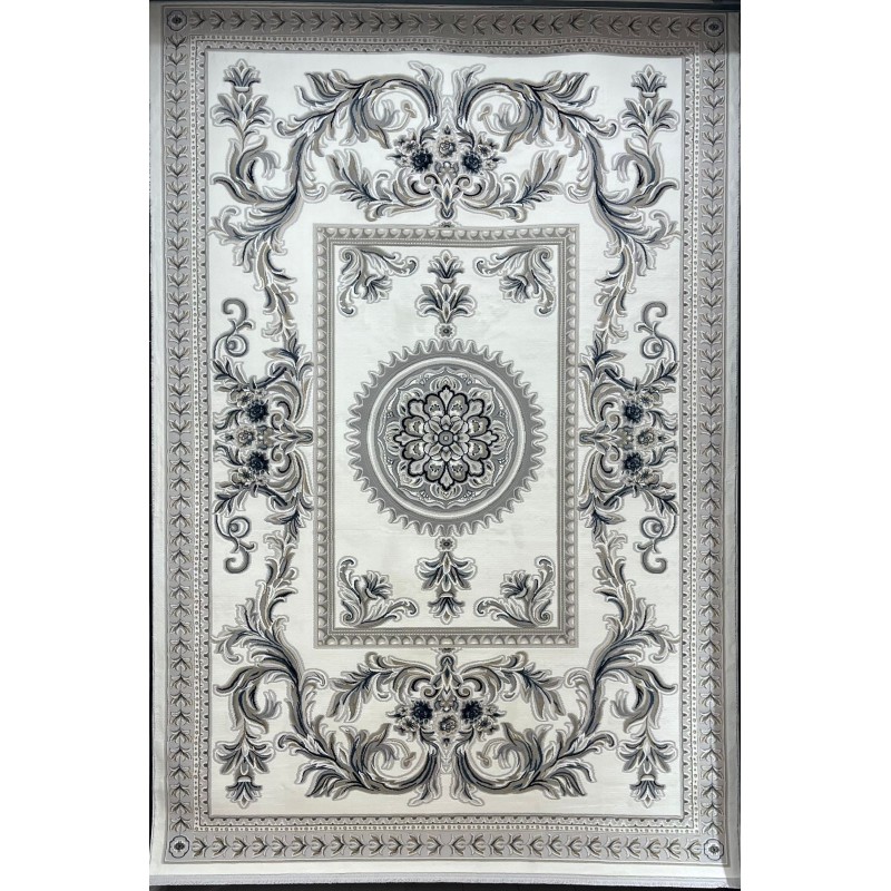 سجاد تركي نقش فرنسي باريس 32125B كريم مقاس 200*300