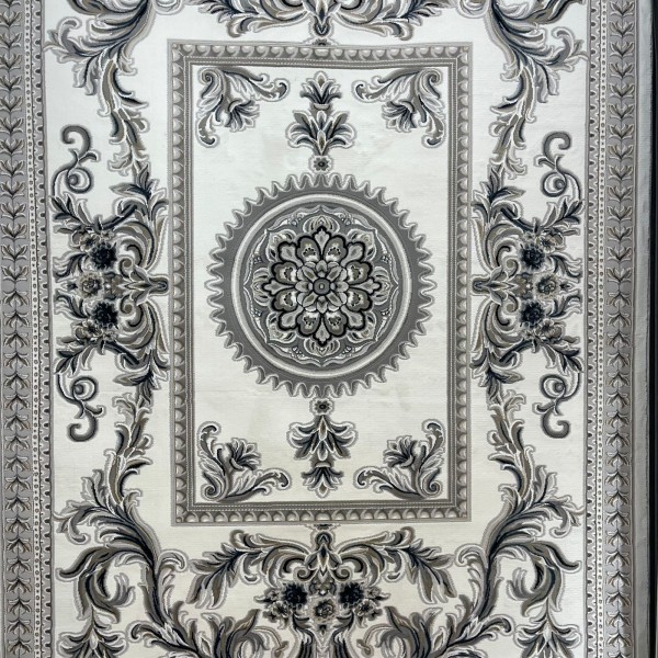 Turkish rug with French pattern Paris 32125B cream size 400*500