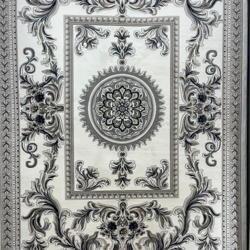 سجاد تركي نقش فرنسي باريس 32125B كريم مقاس 200*300