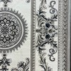 Turkish rug with French pattern Paris 32125B cream size 400*500