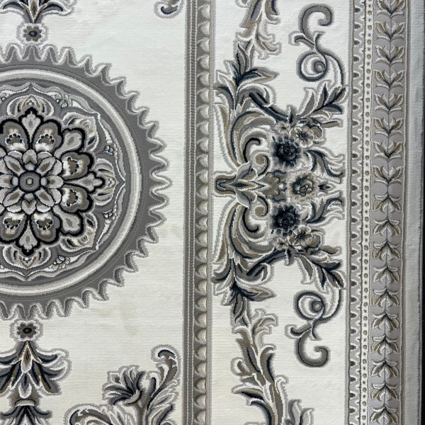 Turkish rug with French pattern Paris 32125B cream size 400*500