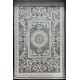 سجاد تركي نقش فرنسي باريس 32125B رصاصي مقاس 300*400