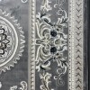 سجاد تركي نقش فرنسي باريس 32125B رصاصي مقاس 400*500