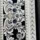 سجاد تركي نقش فرنسي باريس 32125B كحلي مقاس 100*200