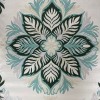سجاد يدوي الهبه تصميم كوري HR22A كريم اخضر غامق مقاس 200*300