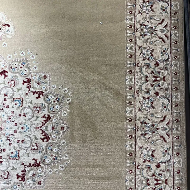 سجاد اصفهان تركي كلاسيك E506B بيج مقاس 400*700