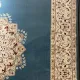 سجاد اصفهان تركي كلاسيك E506B سماوي مقاس 400*600 - اصفهان سجاد تركي كلاسيك