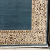 Isfahan Turkish Classic Rug E506B blue Size 100*200