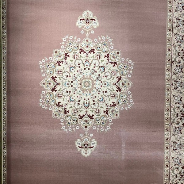 Isfahan Turkish Classic Rug E506B brown Size 100*300