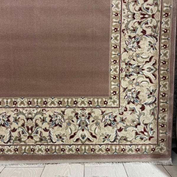 Isfahan Turkish Classic Rug E506B brown Size 100*300