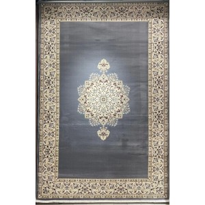 Isfahan Turkish Classic Rug E506B gray Size 100*200
