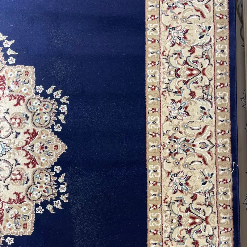سجاد اصفهان تركي كلاسيك E506B كحلي مقاس 400*800 - اصفهان سجاد تركي كلاسيك