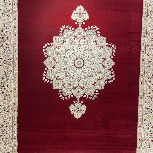 Isfahan Turkish Classic Rug E506B red Size 400*800