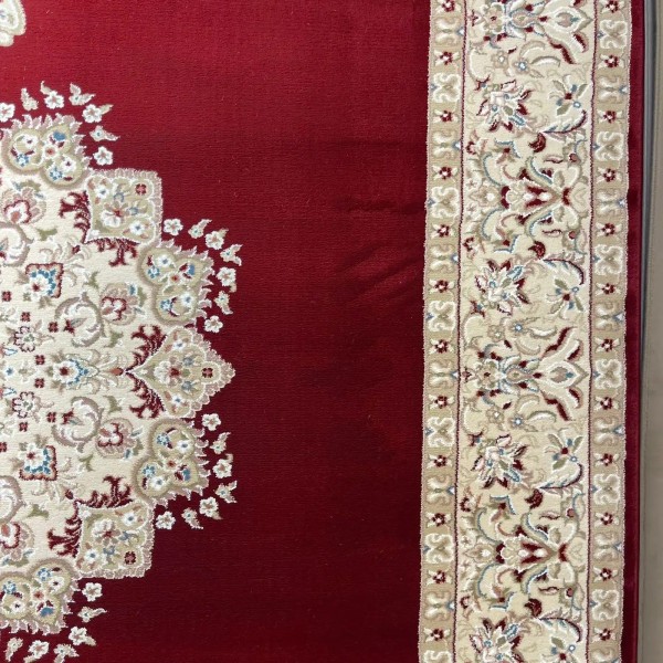 Isfahan Turkish Classic Rug E506B red Size 400*800