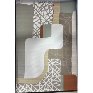 Turkish rugs designer lamsa HC02A cream whiti size 80*150