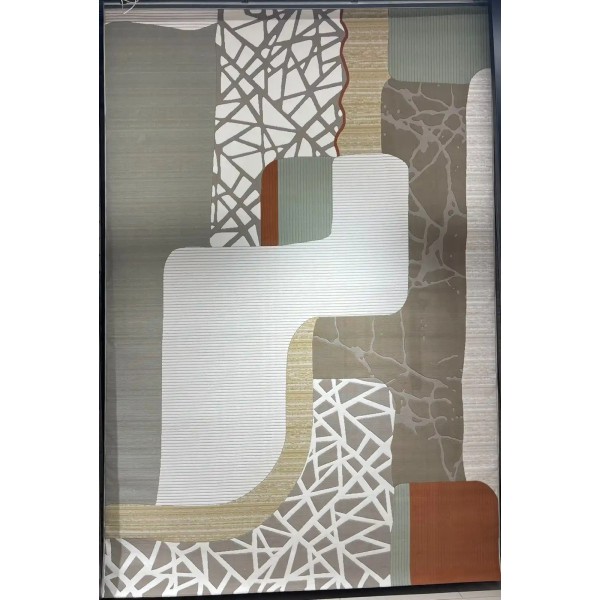Turkish rugs designer lamsa HC02A cream whiti size 80*150