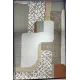 سجاد تركي المصممين لمسة HC02A كريم تيرا مقاس 400*500