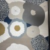 Turkish rugs designer lamsa HC03A cream blue size 400*500