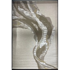 Turkish rugs designer lamsa HC32A cream brown size 200*300