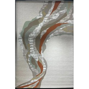 Turkish rugs designer lamsa HC32A cream terra size 300*400