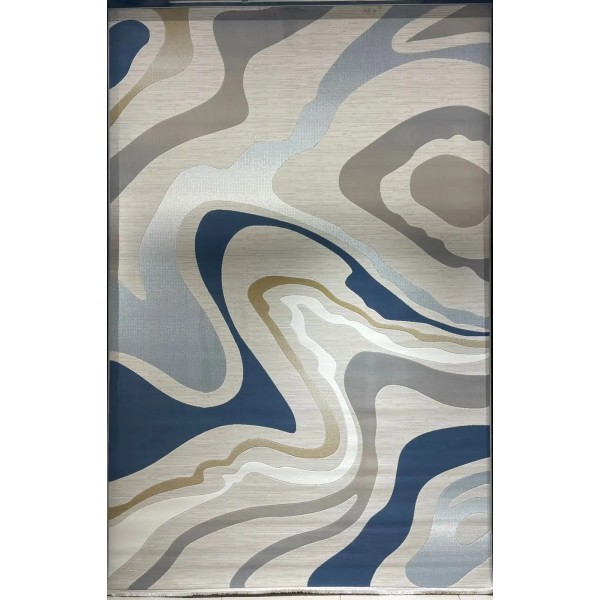 Turkish rugs designer lamsa HC35A blue size 80*150