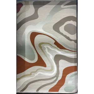 سجاد تركي المصممين لمسة HC35A كريم تيرا مقاس 50*80