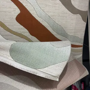 سجاد تركي المصممين لمسة HC35A كريم تيرا مقاس 50*80