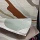 سجاد تركي المصممين لمسة HC35A كريم تيرا مقاس 50*80
