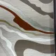 سجاد تركي المصممين لمسة HC35A كريم تيرا مقاس 50*80