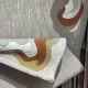 سجاد تركي المصممين لمسة HC36A كريم تيرا مقاس 80*150