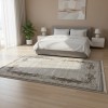 سجاد تركي مودرن لمسة HD37A كريم بني مقاس 300*400