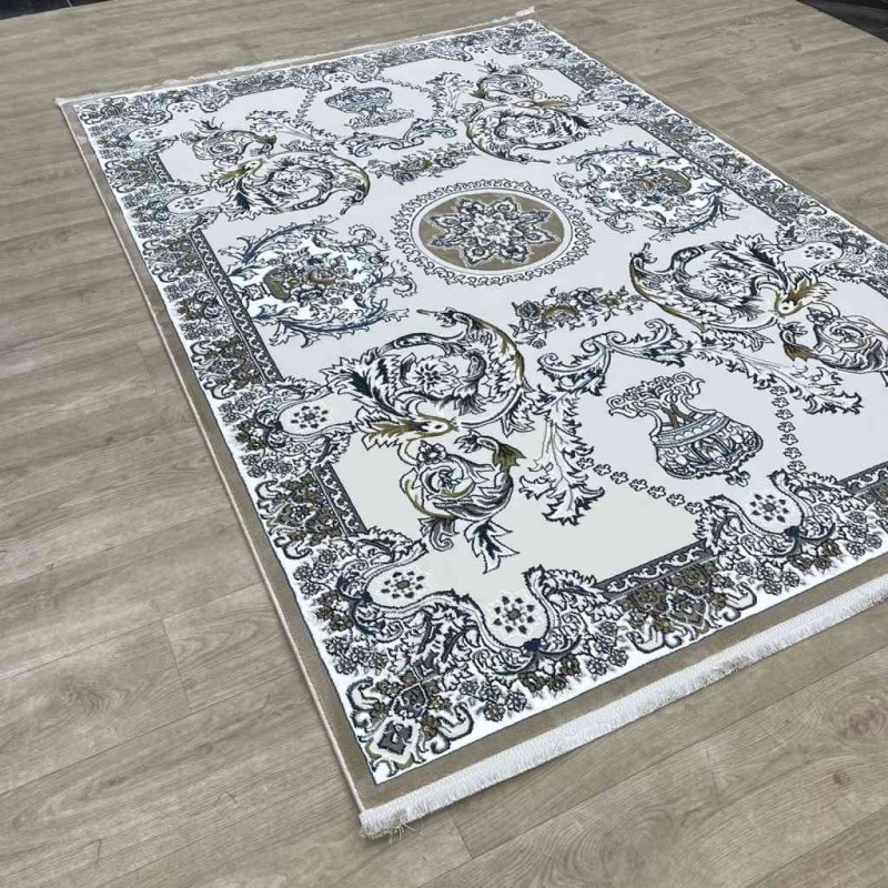 سجاد تركي مارسيليا NJ93A لون بيج بيج مقاس 150*220