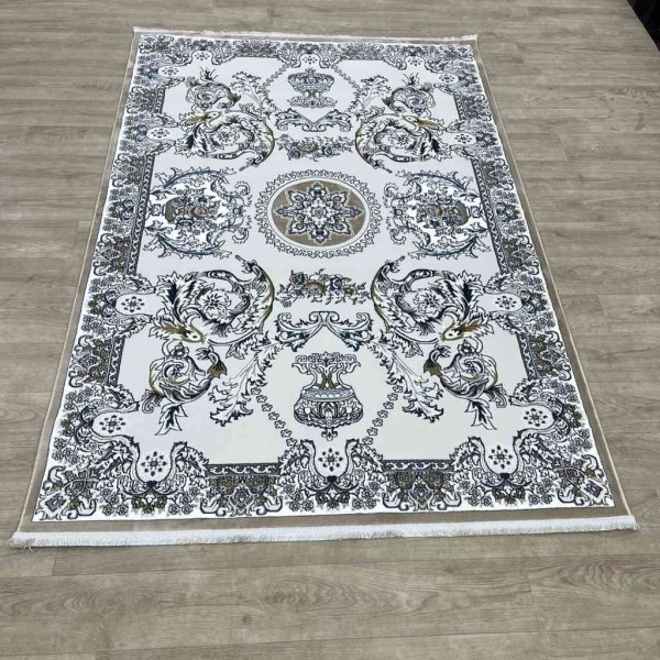 Marseille Turkish Carpet NJ93A Beige Color Beige Size 150*220