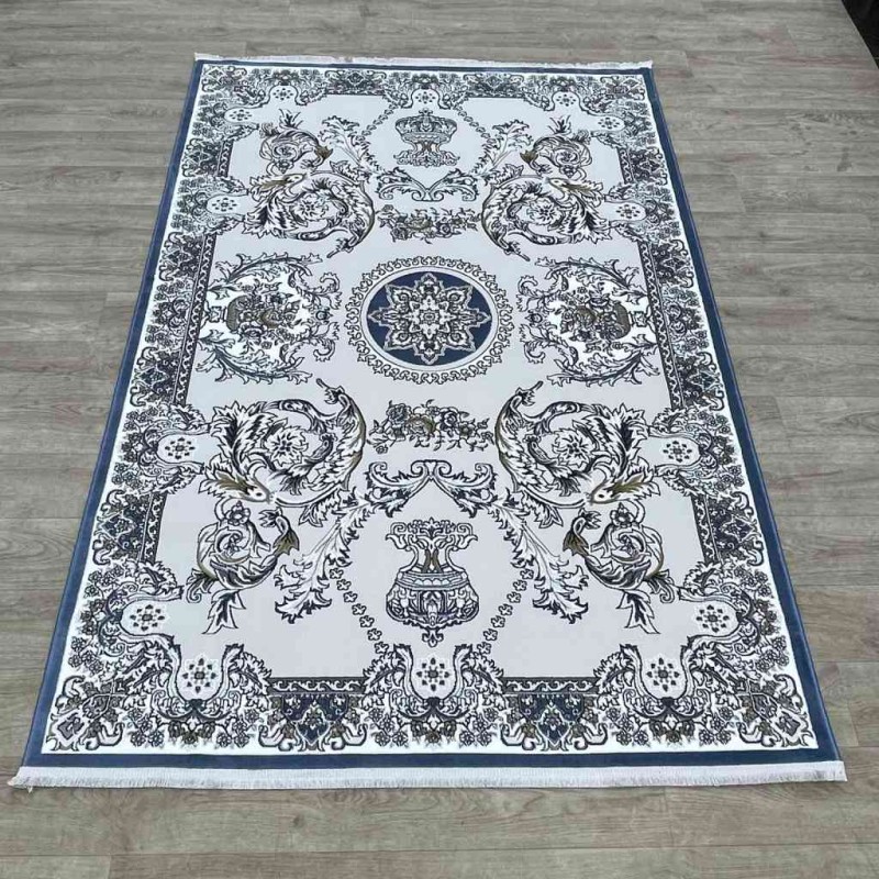سجاد تركي مارسيليا NJ93A لون ازرق مقاس 150*220