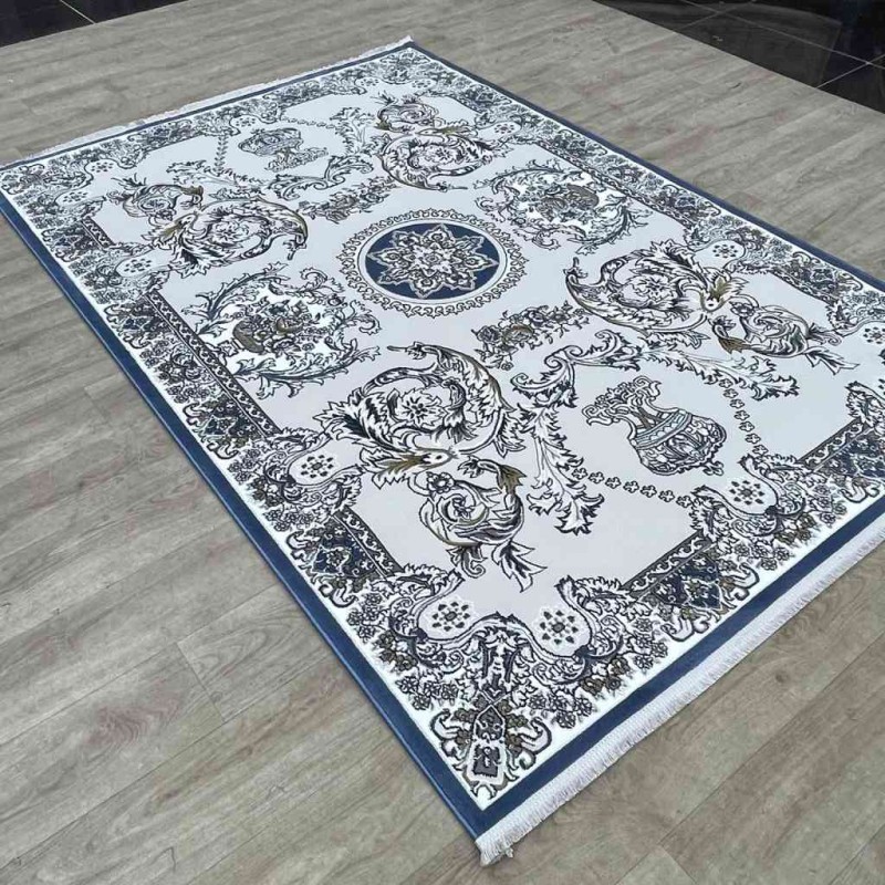 سجاد تركي مارسيليا NJ93A لون ازرق مقاس 150*220