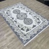Marseille Turkish carpet NJ90A gray color size 100*200