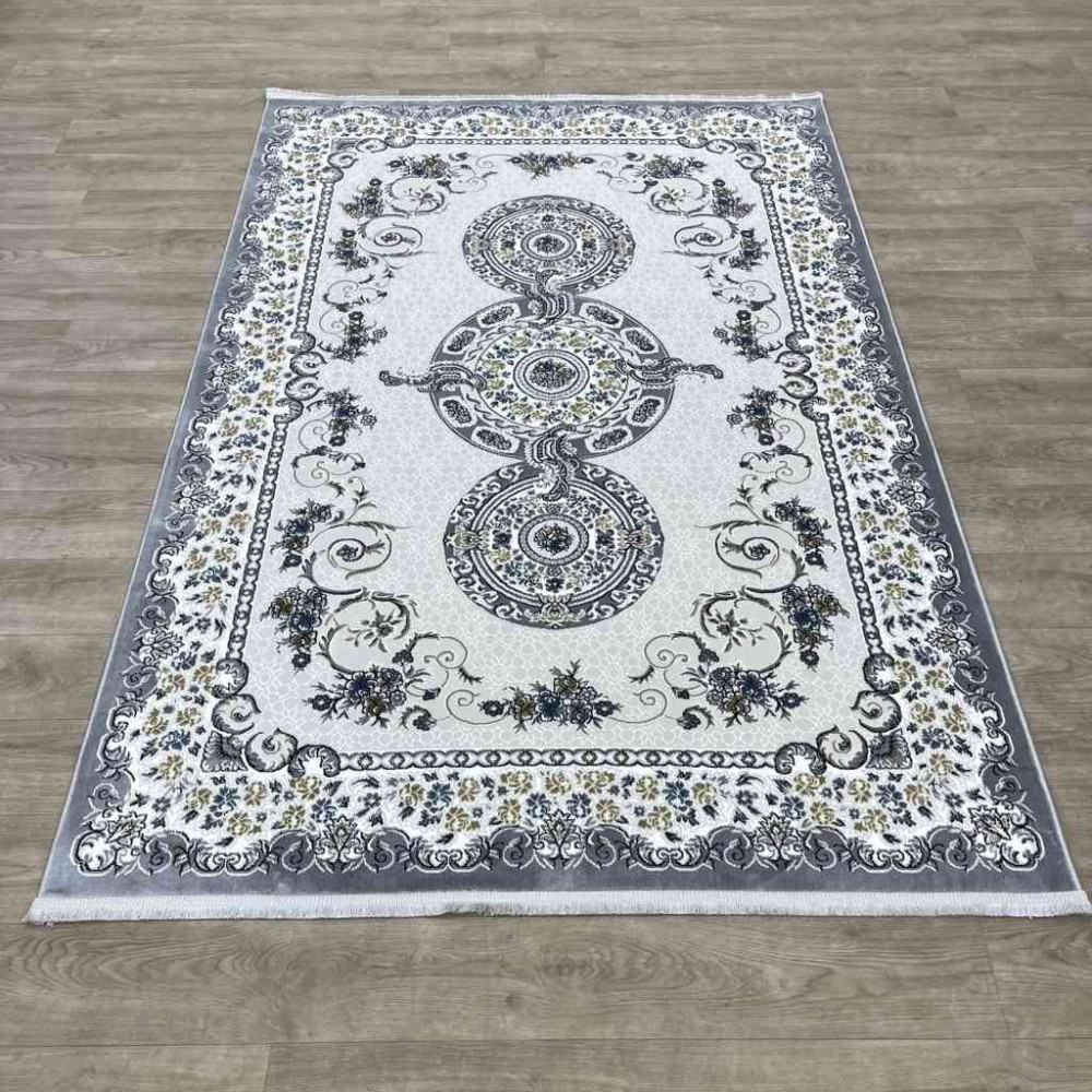 سجاد تركي مارسيليا NJ90A لون رصاصي مقاس 300*400