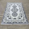 Marseille Turkish carpet NJ90A gray color size 100*200