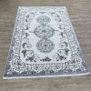 Marseille Turkish carpet NJ90A gray color size 100*200
