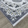Marseille Turkish carpet NJ90A gray color size 100*200