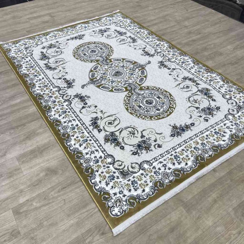 سجاد تركي مارسيليا NJ90A لون ذهبي مقاس 100*300