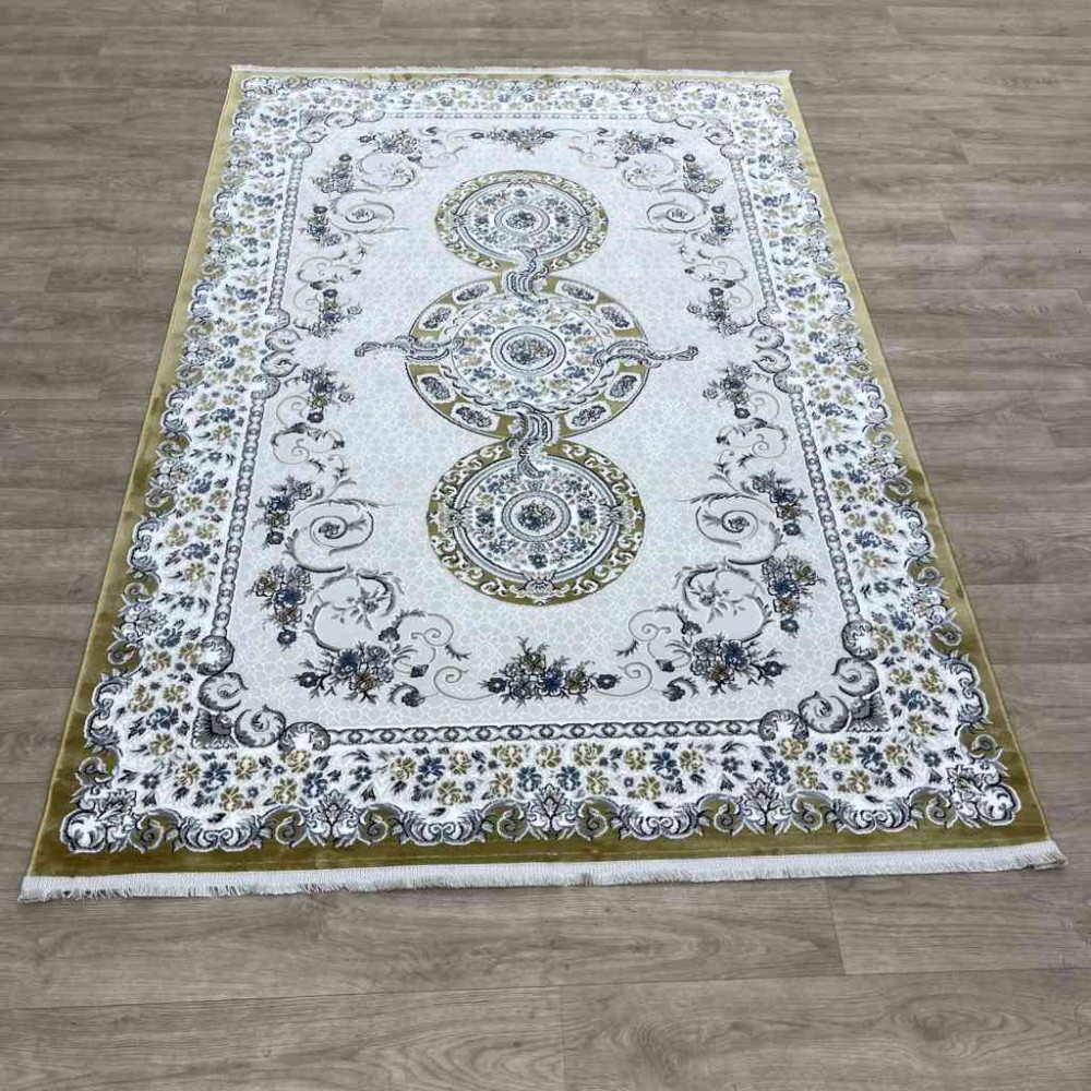 سجاد تركي مارسيليا NJ90A لون ذهبي مقاس 250*350
