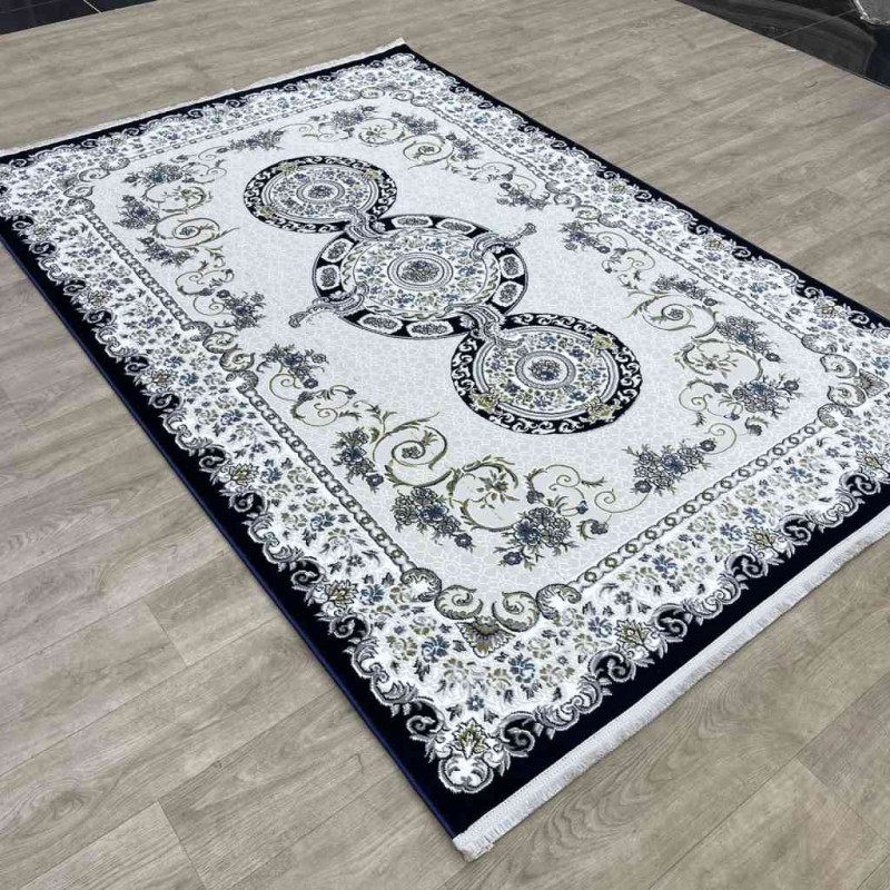 سجاد تركي مارسيليا NJ90A لون كحلي مقاس 100*300